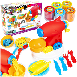CIASTOLINA MASA PLASTYCZNA ZESTAW KREATYWNY MASZYNKA DO MAKARON SCENTOS