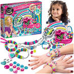 ZESTAW KREATYWNY KOLOROWE BRANSOLETKI CRAZY CHIC KORALIKI CLEMENTONI