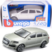 AUDI Q7 SREBRNE METALOWE AUTO SUV MODEL KOLEKCJONERSKI BBURAGO 1:43