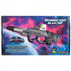 GALACTIC BLASTER KOSMICZNY BLASTER KARABIN PISTOLET BROŃ PIANKOWE DYSKI