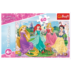 PUZZLE ULUBIONE KSIĘŻNICZKI DISNEY 60 EL - TREFL
