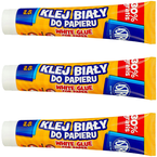 KLEJ SZKOLNY BIAŁY W TUBIE 45 ml DO PAPIERU MOCNY ASTRA - 3 sztuki