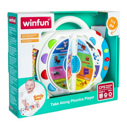 INTERAKTYWNA KSIĄŻECZKA MÓWIĄCA POLSKI ANGIELSKI WINFUN MELODIE SŁOWKA QUIZ