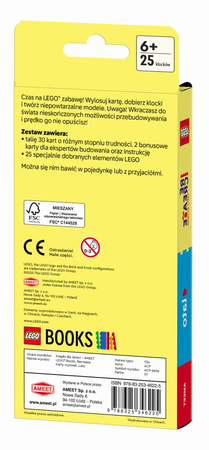 LEGO RECREATE LATO KARTY WYZWAŃ GRA KREATYWNA KLOCKI KONSTRUKCYJNE