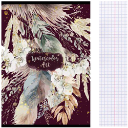 ZESZYT W KRATKĘ A5/60 KARTEK LAMINOWANY UNIPAP WATERCOLOR - 15 sztuk