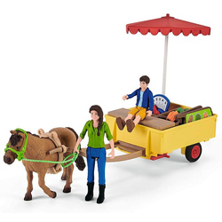 SCHLEICH FARM WORLD MOBILNY RYNECZEK STRAGAN FIGURKI AKCESORIA 42528