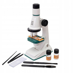 MIKROSKOP DLA DZIECI EDUKACYJNY POWIĘKSZENIE 1200x MAŁY NAUKOWIEC ASKATO