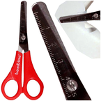 NOŻYCZKI DLA DZIECI SZKOLNE BAMBINO Z PODZIAŁKĄ ZAOKRĄGLONE BEZPIECZNE