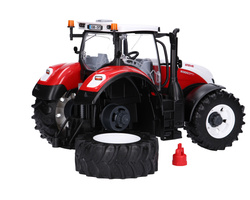 TRAKTOR BRUDER STEYR 6300 TERRUS CIĄGNIK POJAZD ROLNICZY ZDEJMOWANE KOŁA