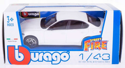 SAMOCHÓD METALOWY BBURAGO 1/43 - ALFA ROMEO GIULIA BIAŁA