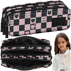 PIÓRNIK SZKOLNY SASZETKA POTRÓJNA TUBA BACKUP G15 SZACHOWNICA AKSOLOTL