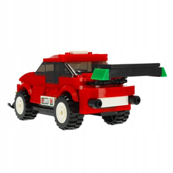 KLOCKI KONSTRUKCYJNE 255EL SAMOCHÓD WYŚCIGÓWKA TOR