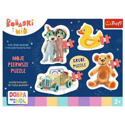 PUZZLE BABY CLASSIC 4W1 GRUBE UROCZE BOBASKI TREFL