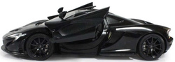 MCLAREN P1 CZARNY SAMOCHÓD ZDALNIE STEROWANY AUTO R/C 1:14 PILOT
