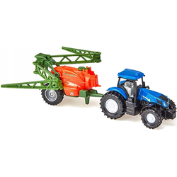 TRAKTOR NEW HOLLAND Z OPRYSKIWACZEM CIĄGNIK KOLEKCJONERSKI 1668 SIKU