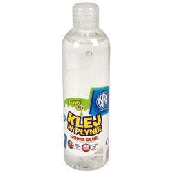KLEJ DO SLIME GLUTÓW W PŁYNIE TRANSPARENTNY BEZBARWNY 500ml ASTRA - 2 szt.
