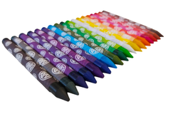 KREDKI Z GLINKI KAOLINOWEJ GRAFIONOWE SZKOLNE 18 KOLORÓW WYRAZISTE ASTRA