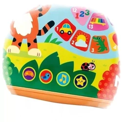 TABLET EDUKACYJNY INTERAKTYWNY ZAGADKI TYGRYSKA ŚWIECI MÓWI PL 150 ZAGADEK