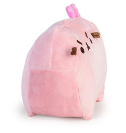 MASKOTKA KOTEK PUSHEEN RÓŻOWY PUSHEENOSAURUS STOJĄCY 19 x 30 CM ORYGINALNA