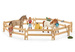 SCHLEICH CENTRUM JEŹDZIECKIE LAKESIDE HORSE CLUB ZESTAW KONIE FIGURKI