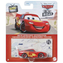 DISNEY AUTA CARS ZYGZAK MCQUEEN POJAZD Z BAJKI CARS ON THE ROAD MATTEL