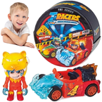 T-RACERS TURBO WHEEL KOŁO AUTKO NIESPODZIANKA Z FIGURKĄ KIEROWCY SERIA 1