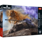 PUZZLE 1000 ELEMENTÓW WORLD OF TANKS: TIGER II UKŁADANKA TREFL 12089