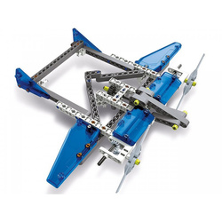 KLOCKI KONSTRUKCYJNE SAMOLOTY I HELIKOPTERY 10 MODELI 200 EL. CLEMENTONI