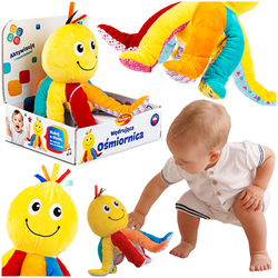 WĘDRUJĄCA OŚMIORNICA INTERAKTYWNA EDUKACYJNA MÓWI PO POLSKU LICZY DUMEL