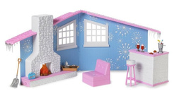 ZIMOWY LODOWY DOMEK DLA LALEK BRATZ SNOWKISSED
