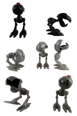 FIGURKA ŻÓŁWIE NINJA TURTLES 7 FIGUREK MOUSERS