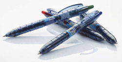 DŁUGOPIS ŻELOWY B2P 0,7mm NIEBIESKI BEGREEN PILOT - 2 szt.