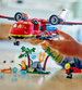 LEGO CITY STRAŻACKI SAMOLOT RATUNKOWY GAŚNICZY STRAŻ POŻARNA 478 EL. 60413