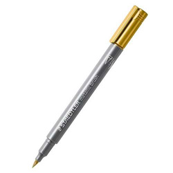 PISAK PĘDZELKOWY METALLIC BRUSH ZŁOTY - STAEDTLER