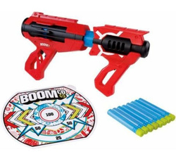 PISTOLET NA RZUTKI SLAMBLAST BOOMCO TARCZA MATTEL