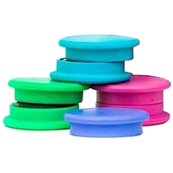 MAGNESY NA TABLICE LODÓWKĘ OKRĄGŁE 20mm 20szt. MIX PASTELOWYCH KOLORÓW TRES