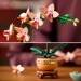 LEGO ICONS MAŁA ORCHIDEA STORCZYK W DONICZCE KWIATY BOTANICALS 274EL. 10343