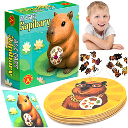 GRA ALE PARY KAPIBARY SPOSTRZEGAWCZOŚĆ ĆWICZY PAMIĘĆ KARTY DOBLE ALEXANDER