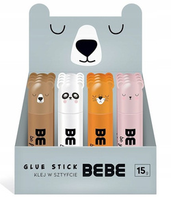 KLEJ W SZTYFCIE SZKOLNY ZWIERZAKI USZAKI 15g BB FRIENDS INTERDRUK - 2 szt.