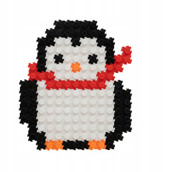 KLOCKI KONSTRUKCYJNE MAŁYCH GENIUSZY KOLOROWE CEGIEŁKI 310 EL. ASKATO