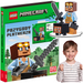 LEGO MINECRAFT PRZYGODY PŁATNERZA FIGURKA Z MIECZEM ZADANIA KOMIKSY ZAGADKI