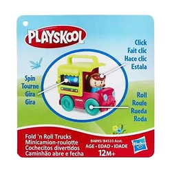 SAMOCHÓD AUTO Z LODAMI WÓZ CIĘŻARÓWKA POJAZD HASBRO PLAYSKOOL