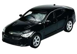 KIA STINGER CZARNY METALOWY MODEL SAMOCHÓD KOLEKCJONERSKI POJAZD WELLY