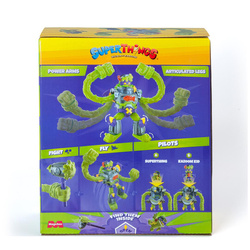 SUPER ZINGS SUPERTHINGS TRASHER SUPERROBOT POWERARMS FIGURKA ZŁOCZYŃCY