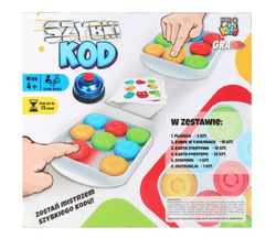 GRA ZRĘCZNOŚCIOWA SZYBKI KOD refleks i spostrzegawczość PRO KIDS 