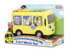 MUZYCZNY AUTOBUS POJAZD INTERAKTYWNY 3W1 CYMBAŁKI