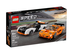LEGO SPEED CHAMPIONS MCLAREN SOLUS GT F1 LM  SAMOCHODY WYŚCIGOWE 76918