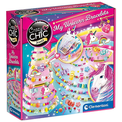 ZESTAW KREATYWNY BRANSOLETKI Z JEDNOROŻCEM BIŻUTERIA KORALIKI CLEMENTONI