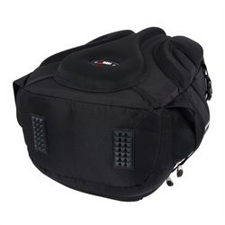 PLECAK SZKOLNY 4-KOMOROWY ST.RIGHT BP-01 CZARNY X WHITE + NAKLEJKI