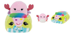 SQUISHMALLOW KRABIK - POJAZD Z MINI PLUSZAKIEM